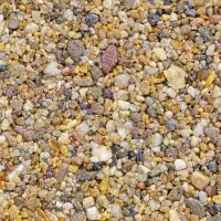 Clearstone resin bound paving in colour Flaxen pea