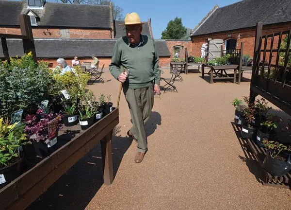 Driveway surfaces at Baddesley