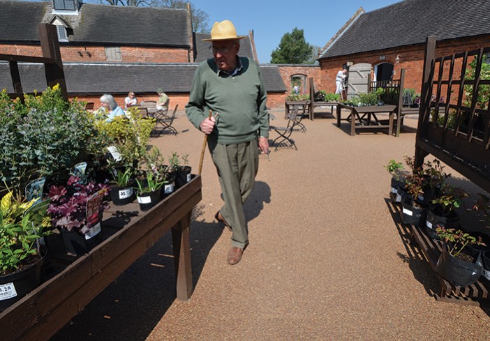 Driveway surfaces at Baddesley