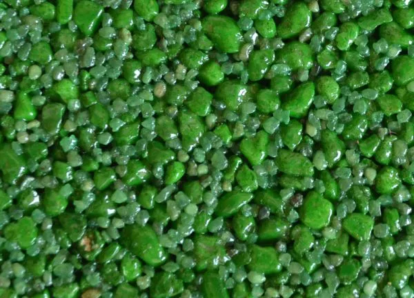 Prismstone Moss Green RAL resin coloured quartz