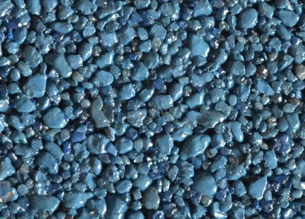 Prismstone Royal Blue RAL resin coloured quartz