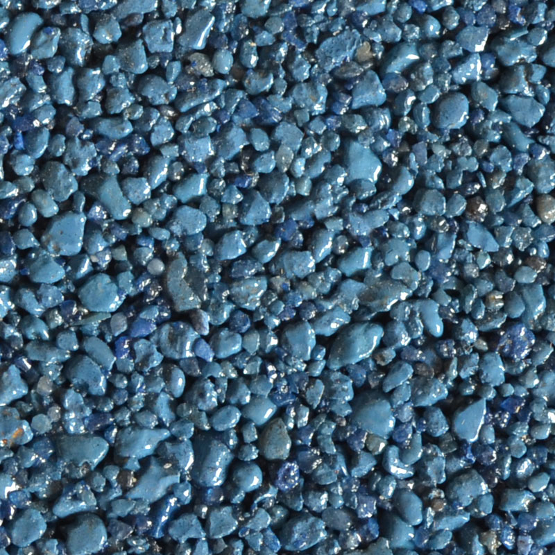 Prismstone Royal Blue RAL resin coloured quartz