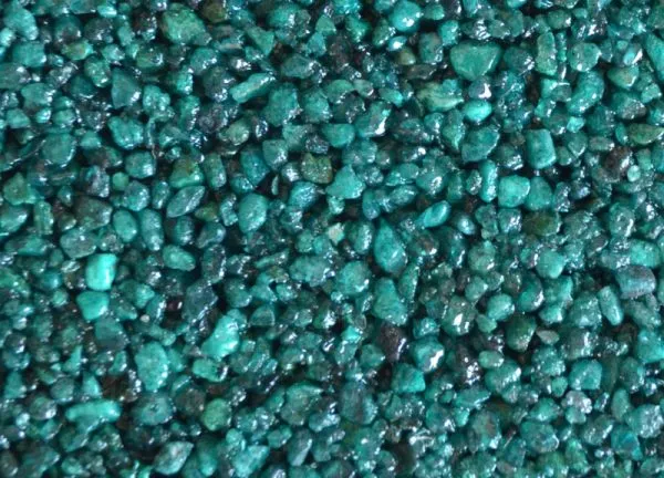Coloured resin
