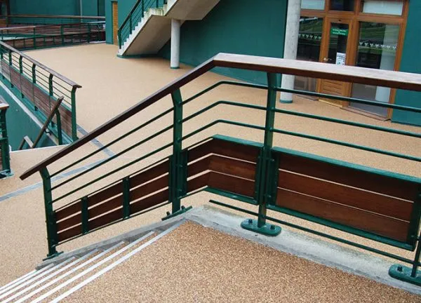 Resin bound gravel at Wimbledon Tennis club