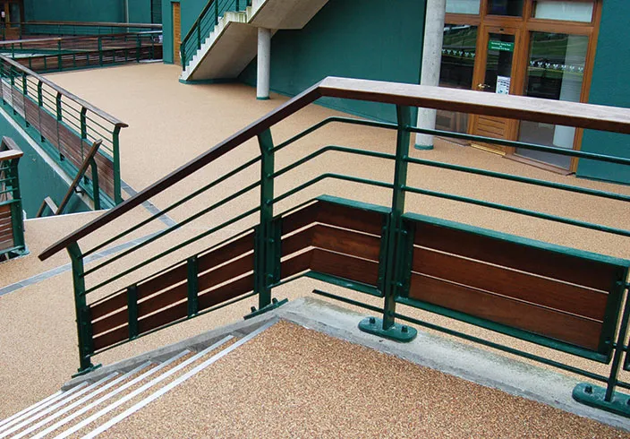 Resin bound gravel at Wimbledon Tennis club