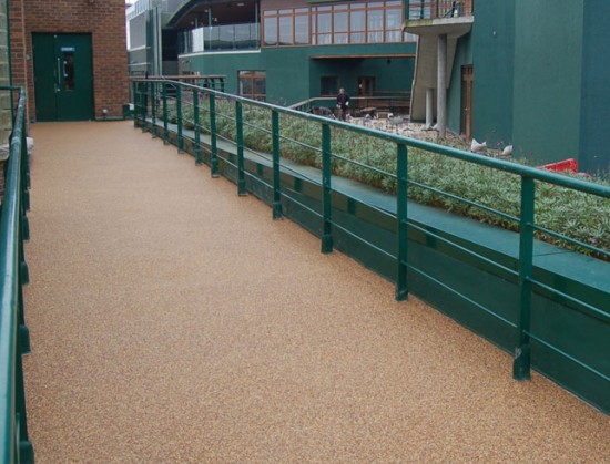 Wimbledon resin pavement