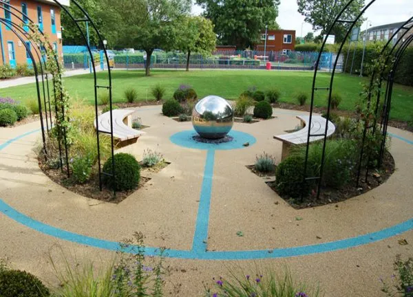 Circle-of-Life Memorial-Garden-for-Cranford-Community-College-in-Hounslow