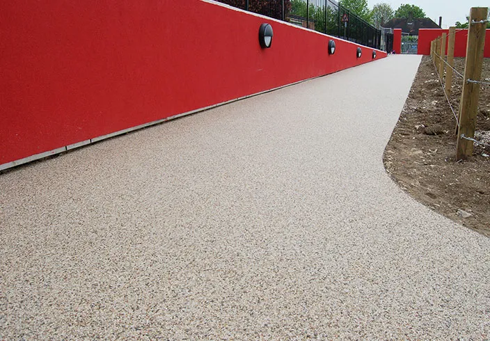 Bonded gravel resin at Woodcote School, Coulsdon