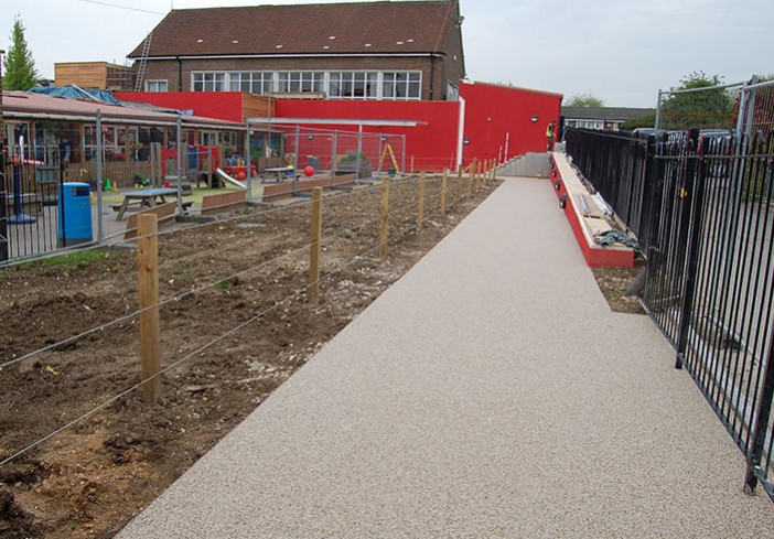 Frost landscapes at Woodcote School, Coulsdon