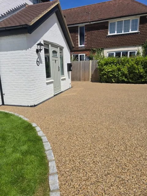 resin driveway laid in kent