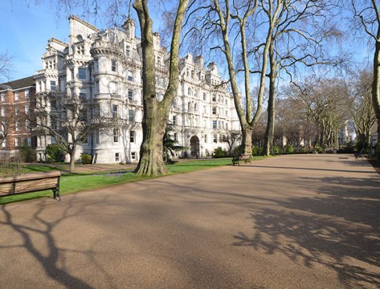 Resin bound paths for Middle Temple London Clearstone