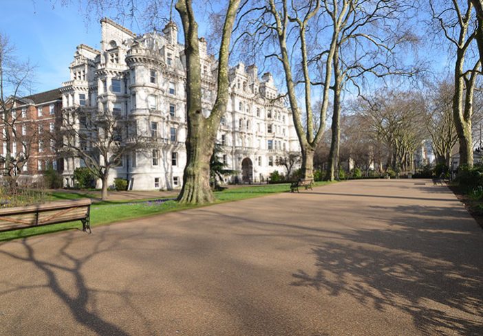 Resin bound paths for Middle Temple London Clearstone