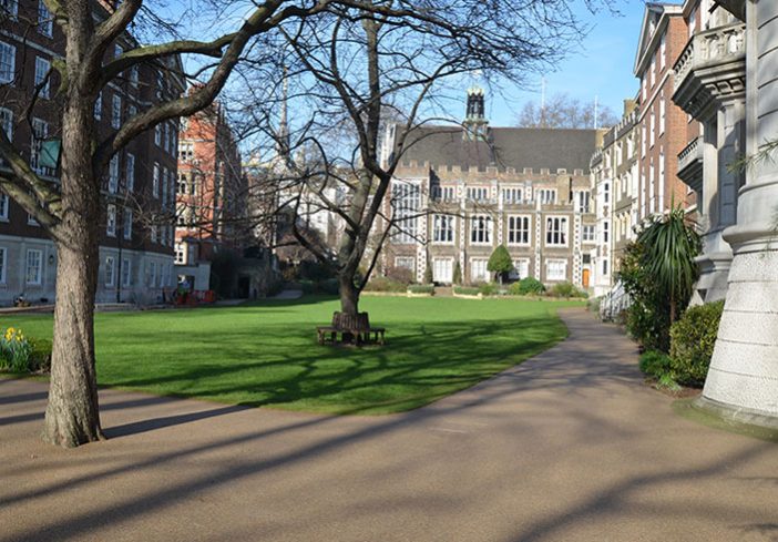 Resin bound paths for Middle Temple London Clearstone