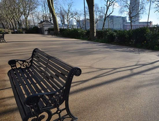 Resin bound paths for Middle Temple London Clearstone