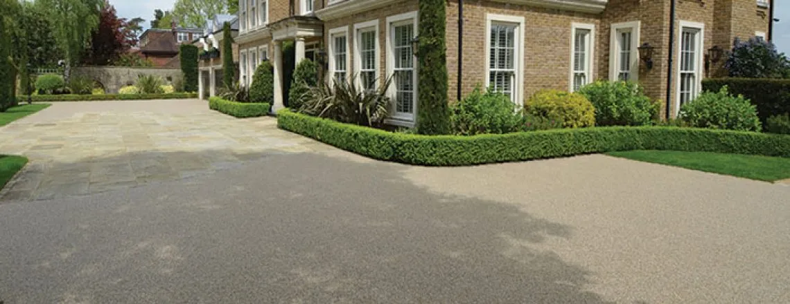 Clearstone Resin bound drive for Mr Fearn Epsom