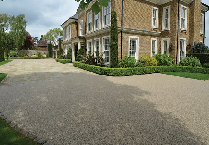 Clearstone Resin bound drive for Mr Fearn Epsom