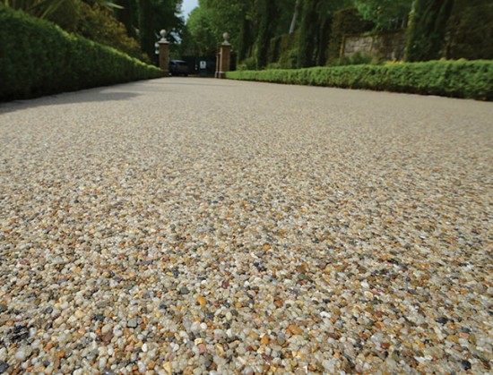 Clearstone Resin bound drive for Mr Fearn Epsom