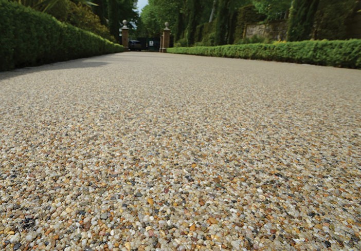 Clearstone Resin bound drive for Mr Fearn Epsom