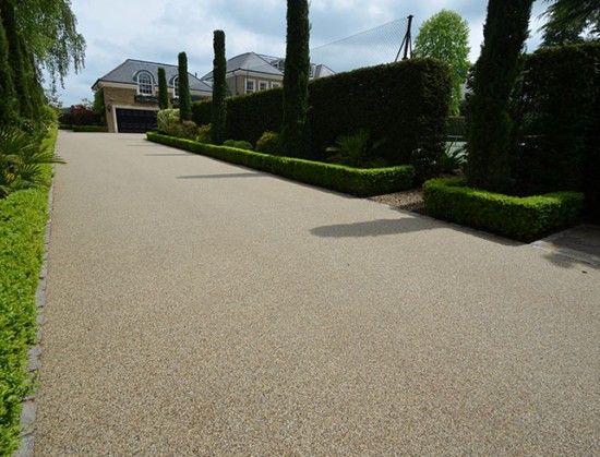 Clearstone Resin bound drive for Mr Fearn Epsom