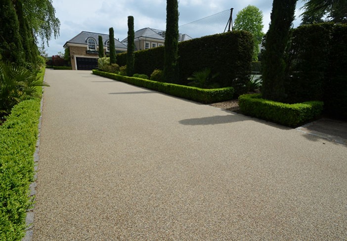 Clearstone Resin bound drive for Mr Fearn Epsom