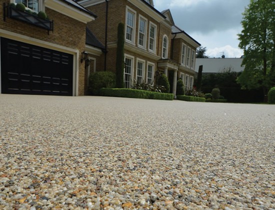 Clearstone Resin bound drive for Mr Fearn Epsom