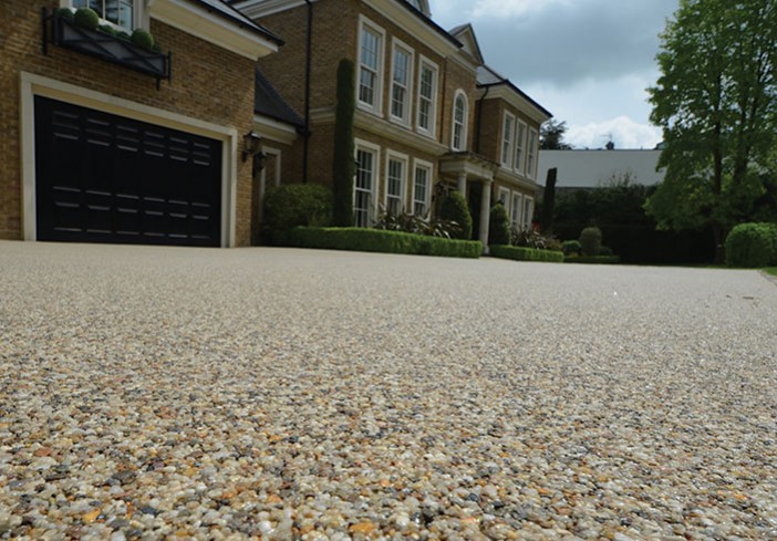 Clearstone Resin bound drive for Mr Fearn Epsom