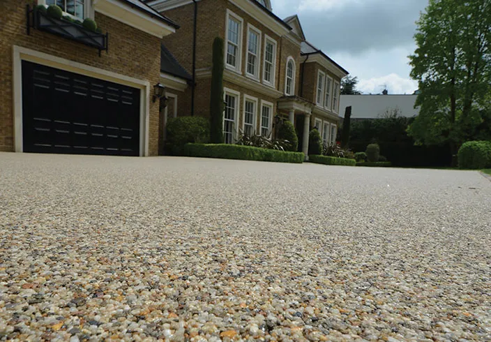 Clearstone Resin bound drive for Mr Fearn Epsom