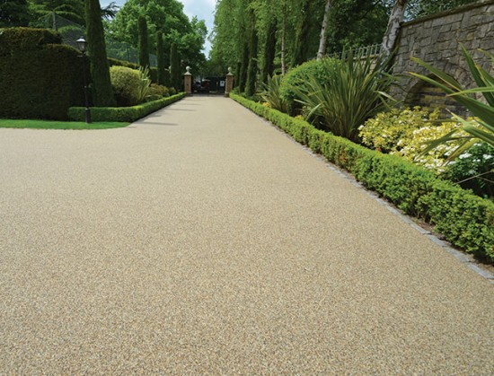 Clearstone Resin bound drive for Mr Fearn Epsom