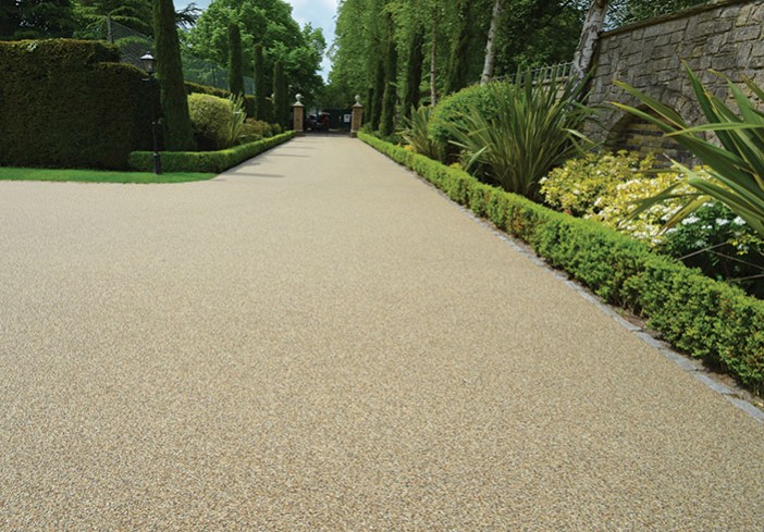 Clearstone Resin bound drive for Mr Fearn Epsom