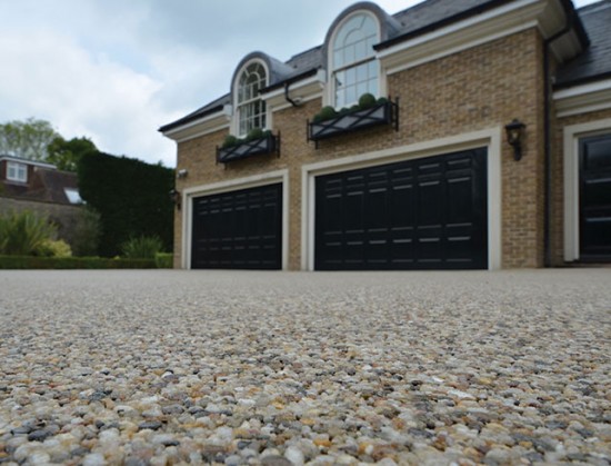 Clearstone Resin bound drive for Mr Fearn Epsom