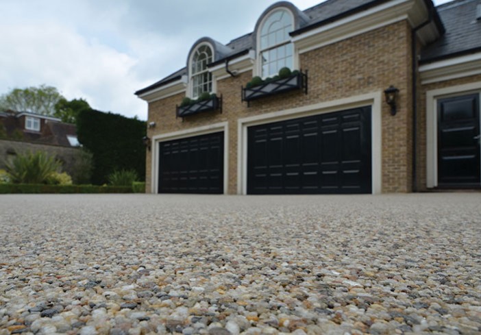 Clearstone Resin bound drive for Mr Fearn Epsom