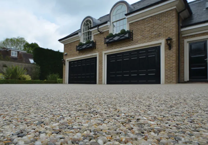 Clearstone Resin bound drive for Mr Fearn Epsom