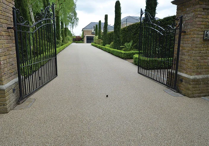 Clearstone Resin bound drive for Mr Fearn Epsom