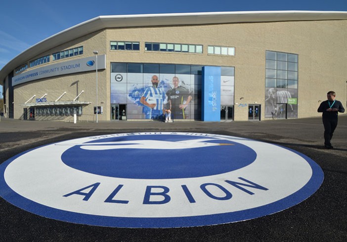 B&H Albion Seagull logo - Amex Community Stadium Brighton