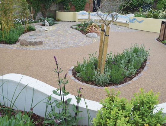 Wenceling community Sensory Garden, Lancing, West Sussex