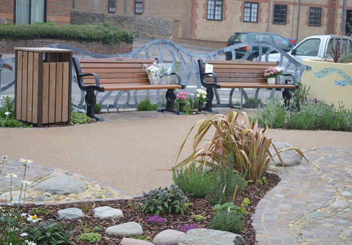 Wenceling community Sensory Garden, Lancing, West Sussex