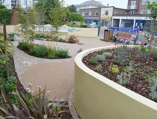 Wenceling community Sensory Garden, Lancing, West Sussex