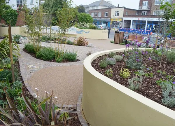 Wenceling community Sensory Garden, Lancing, West Sussex