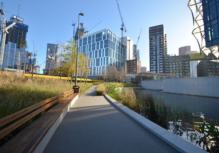 Resin Pathways Nine Elms London