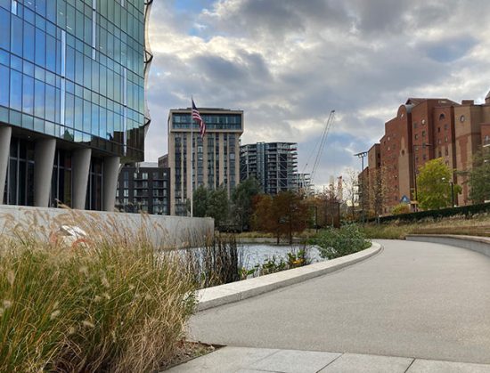 Nine Elms regeneration Embassy Gardens