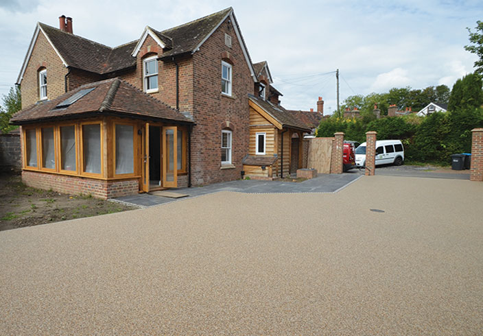 Resin bound driveway, Cuckfield, West Sussex