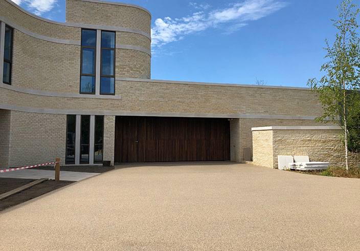 Resin bound gravel driveway, Chipping Norton, Oxfordshire