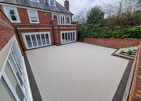 Completed Clearstone resin bound project - quality finish