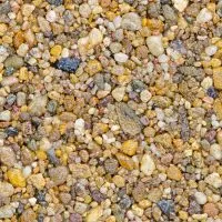 Clearstone resin bound paving - colour amber