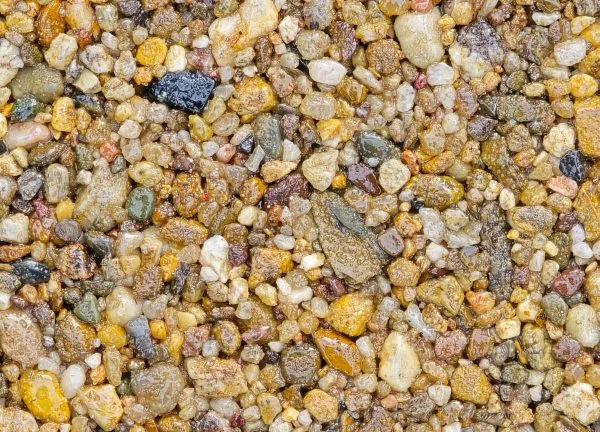 Clearstone resin bound paving - colour amber