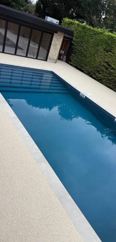 Resin bound pool and spa surround, Sussex