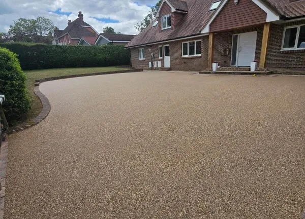 Moderm property with Amber range resin finish